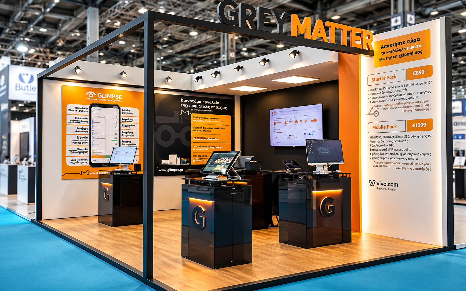 Custom exhibition production